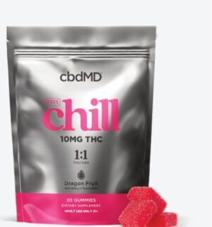 cbdMD Max Chill Delta 9 Gummies